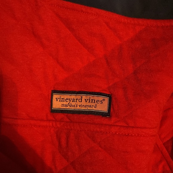 Mens Vineyard Vines Half Zip (L) - Picture 2 of 3